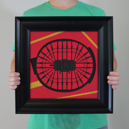 Canadian Tire Centre Map Art by City Prints - Image 4