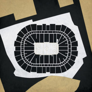 PPG Paints Arena Map Art by City Prints