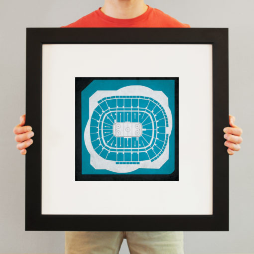 SAP Center at San Jose Map Art by City Prints - Image 3
