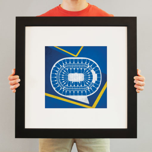 Scottrade Center Map Art by City Prints - Image 3