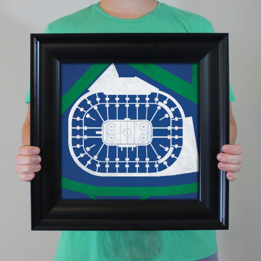 Rogers Arena Map Art by City Prints - Image 4