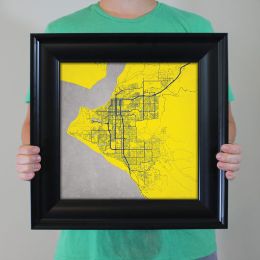 Anchorage, Alaska Map Art by City Prints - Image 5