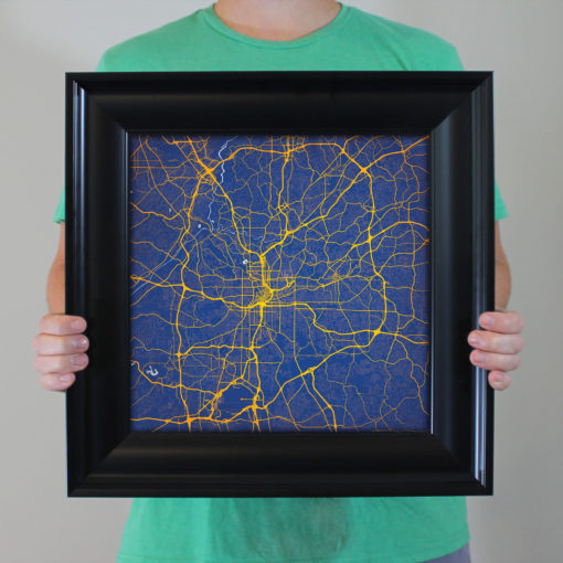Atlanta, Georgia Map Art by City Prints - Image 5