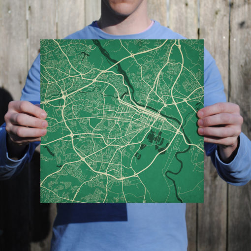 Augusta, Georgia Map Art by City Prints - Image 3