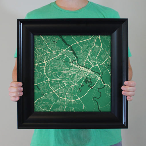 Augusta, Georgia Map Art by City Prints - Image 5