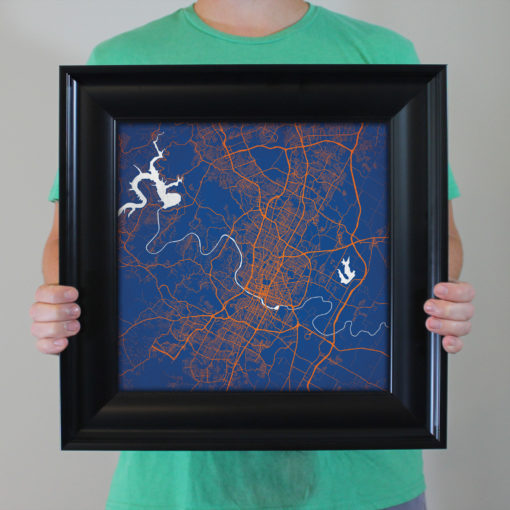 Austin, Texas Map Art by City Prints - Image 5