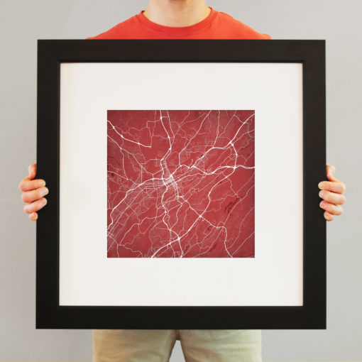 Birmingham, Alabama Map Art by City Prints - Image 4