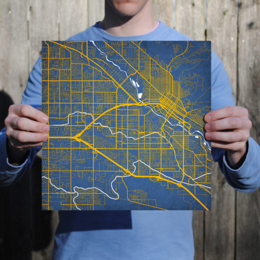 Boise, Idaho Map Art by City Prints - Image 3