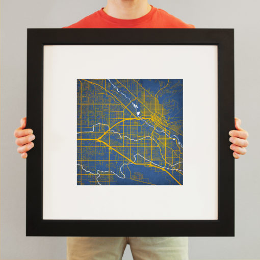 Boise, Idaho Map Art by City Prints - Image 4