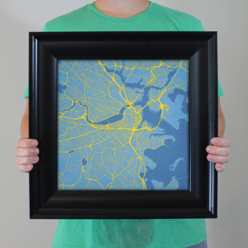 Boston, Massachusetts Map Art by City Prints - Image 5