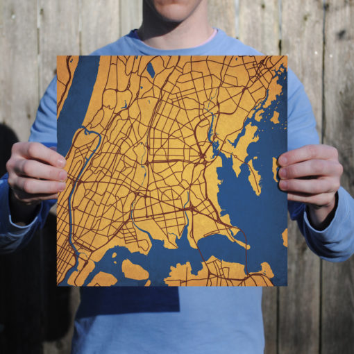 Bronx, New York Map Art by City Prints - Image 3