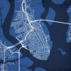 Charleston, South Carolina Map Art by City Prints