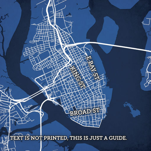 Charleston, South Carolina Map Art by City Prints - Image 2