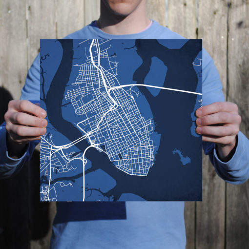 Charleston, South Carolina Map Art by City Prints - Image 3