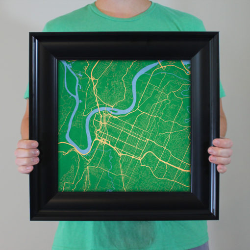 Chattanooga, Tennessee Map Art by City Prints - Image 5