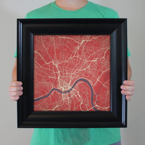 Cincinnati, Ohio Map Art by City Prints - Image 5