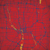 Columbus, Ohio Map Art by City Prints