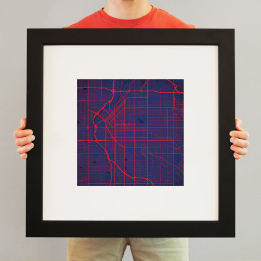 Denver, Colorado Map Art by City Prints - Image 4
