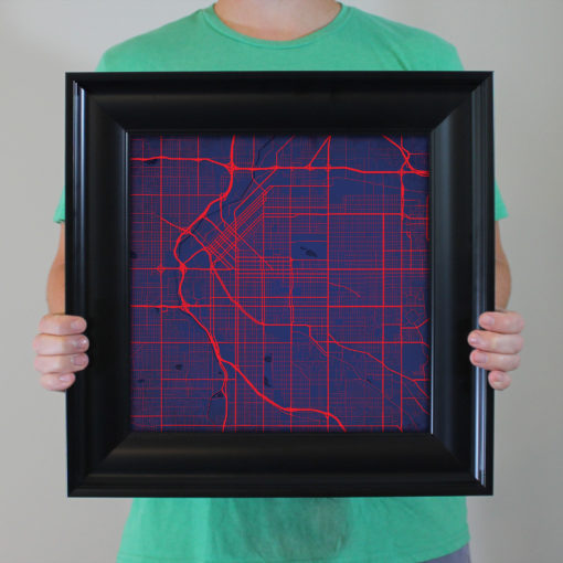 Denver, Colorado Map Art by City Prints - Image 5