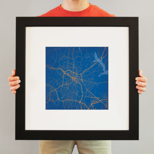 Durham, North Carolina Map Art by City Prints - Image 4