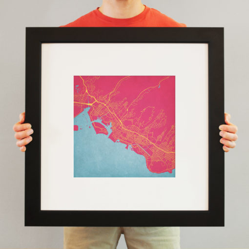 Honolulu, Hawaii Map Art by City Prints - Image 4