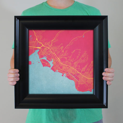 Honolulu, Hawaii Map Art by City Prints - Image 5