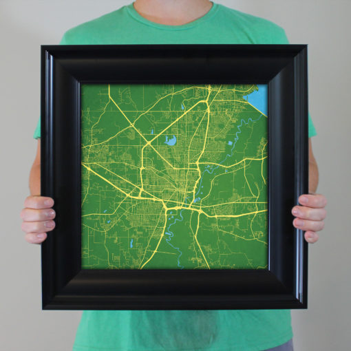 Jackson, Mississippi Map Art by City Prints - Image 5