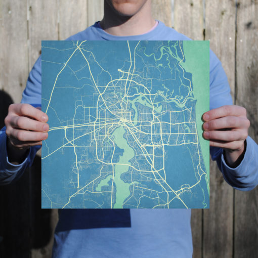 Jacksonville, Florida by City Prints - Image 3