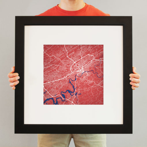 Knoxville, Tennessee Map Art by City Prints - Image 4