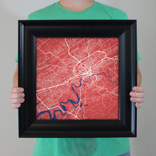 Knoxville, Tennessee Map Art by City Prints - Image 5