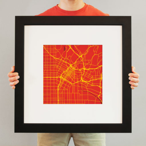 Los Angeles, California Map Art by City Prints - Image 4