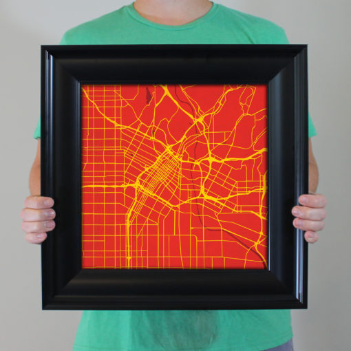 Los Angeles, California Map Art by City Prints - Image 5