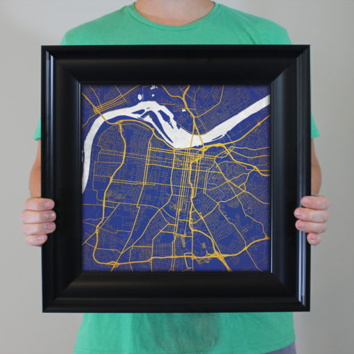 Louisville, Kentucky Map Art by City Prints - Image 5