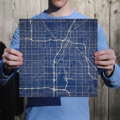 Las Vegas, Nevada Map Art by City Prints - Image 3