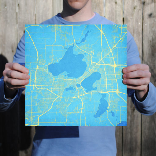Madison, Wisconsin Map Art by City Prints - Image 3