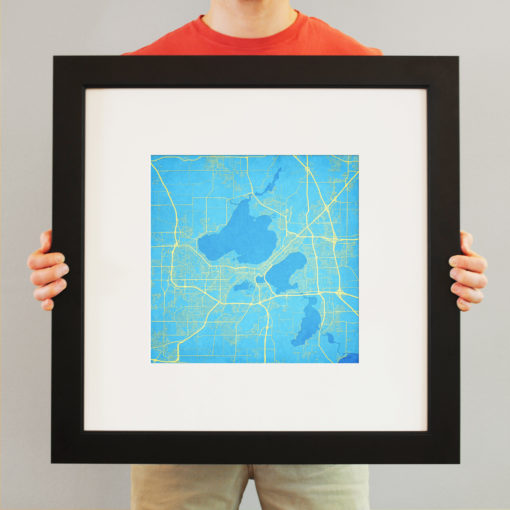 Madison, Wisconsin Map Art by City Prints - Image 4