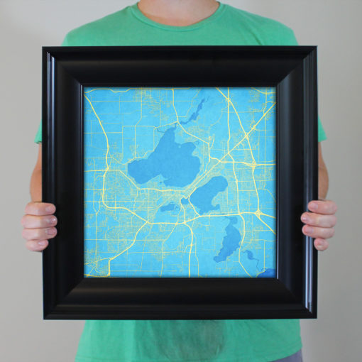 Madison, Wisconsin Map Art by City Prints - Image 5