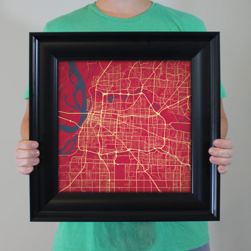 Memphis, Tennessee Map Art by City Prints - Image 5