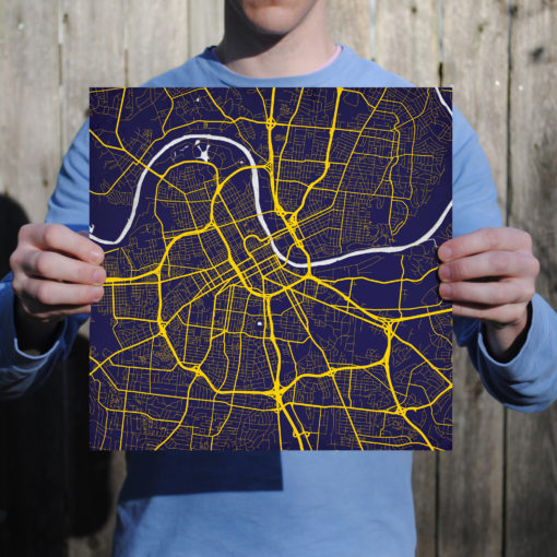 Nashville, Tennessee Map Art by City Prints - Image 3