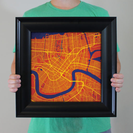 New Orleans, Louisiana Map Art by City Prints - Image 5