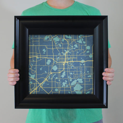 Orlando, Florida Map Art by City Prints - Image 5