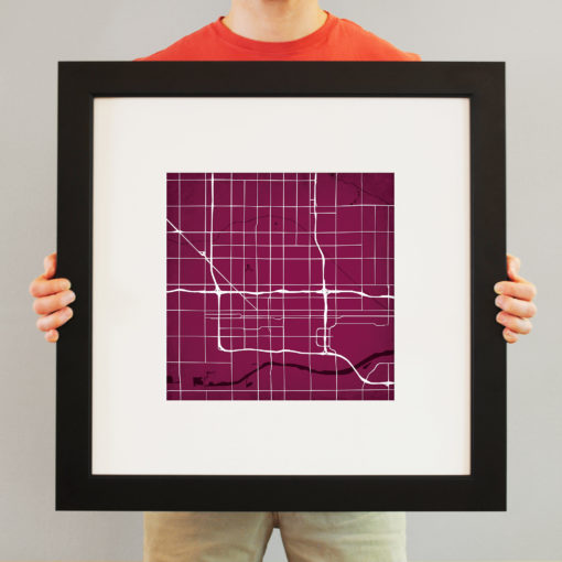 Phoenix, Arizona Map Art by City Prints - Image 4