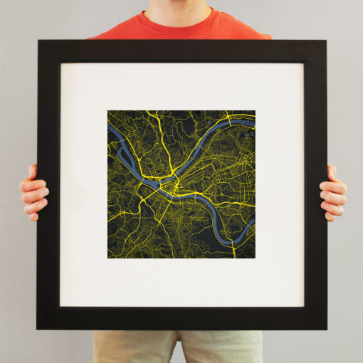 Pittsburgh, Pennsylvania Map Art by City Prints - Image 4