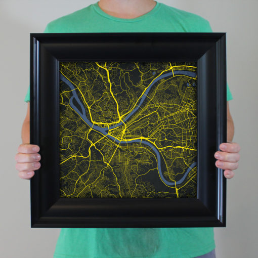 Pittsburgh, Pennsylvania Map Art by City Prints - Image 5