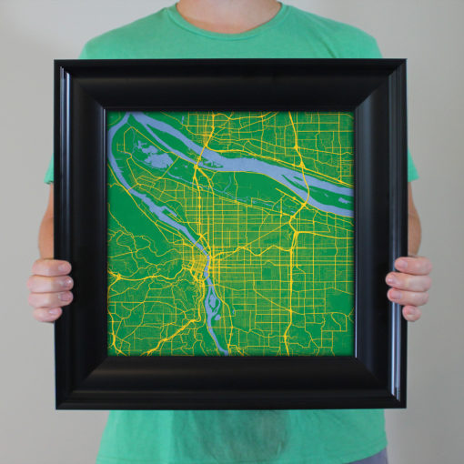 Portland, Oregon Map Art by City Prints - Image 5