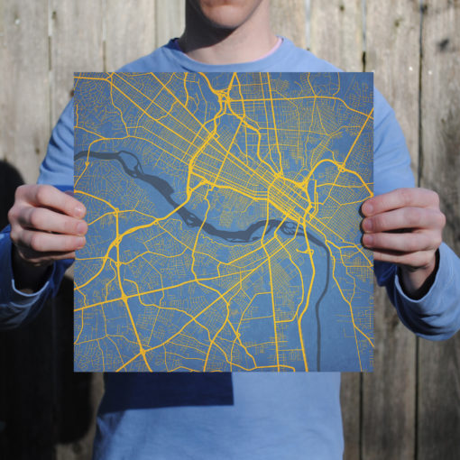 Richmond, Virginia Map Art by City Prints - Image 3