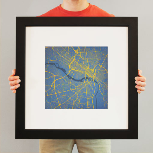 Richmond, Virginia Map Art by City Prints - Image 4