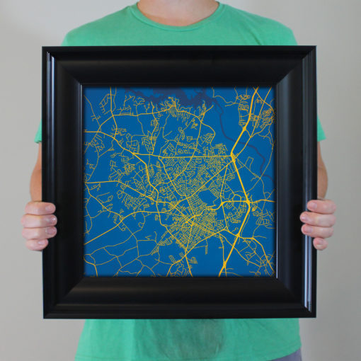 Rock Hill, South Carolina Map Art by City Prints - Image 5