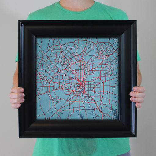 San Antonio, Texas Map Art by City Prints - Image 5