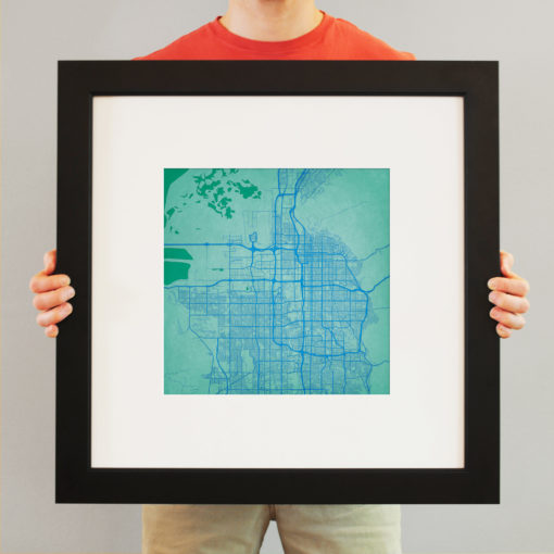 Salt Lake City, Utah Map Art by City Prints - Image 4
